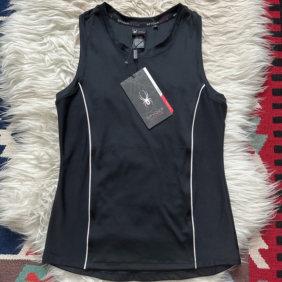 Spyder Tops Nwt Spyder Womens Active Tank Top In Black Poshmark